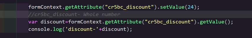 Use Form Context To Set Form Values with Web resource in Dynamics CRM